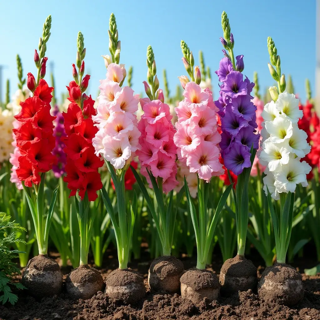 How to Plant Gladiolus Bulbs