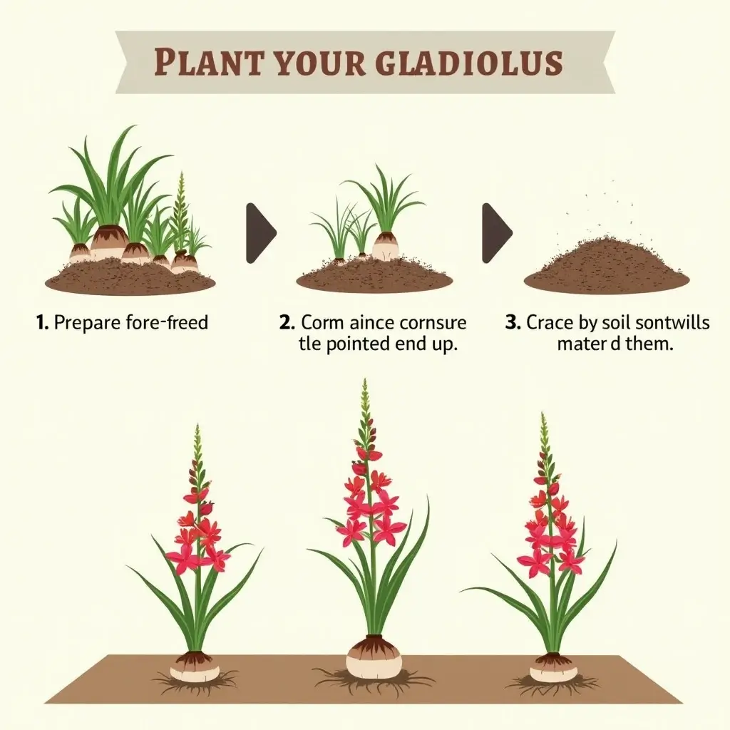 Step-by-Step Guide to Planting Gladiolus Bulbs