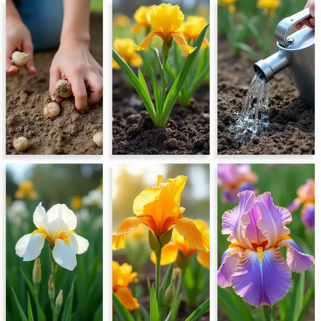 Caring for Iris Bulbs After Planting