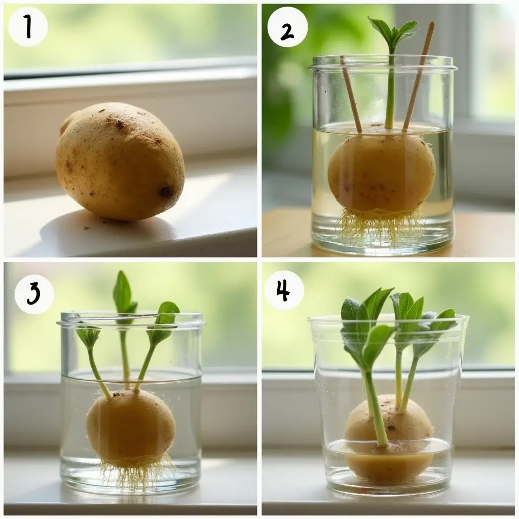 Easy Steps to Grow a Potato in Water