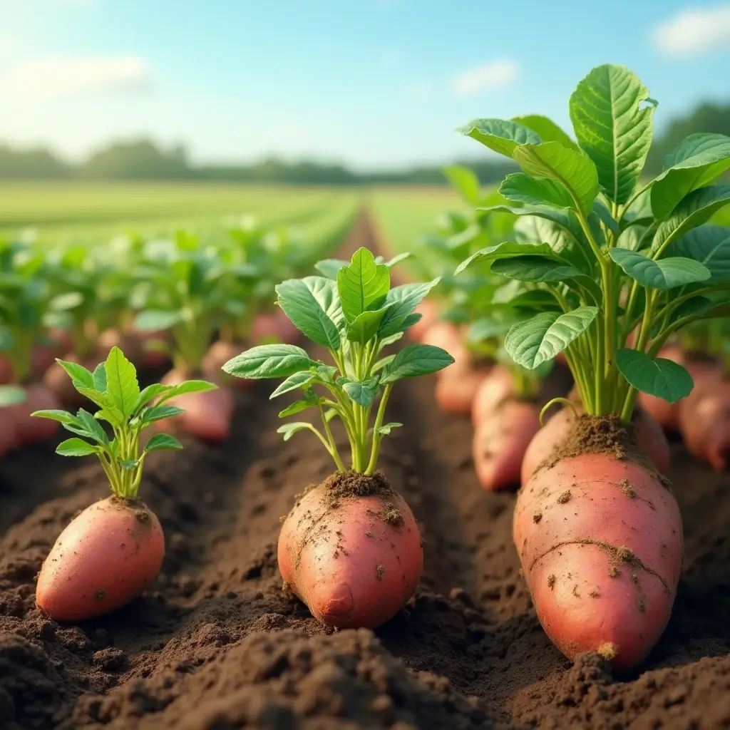 How many months does it take for sweet potatoes to mature
