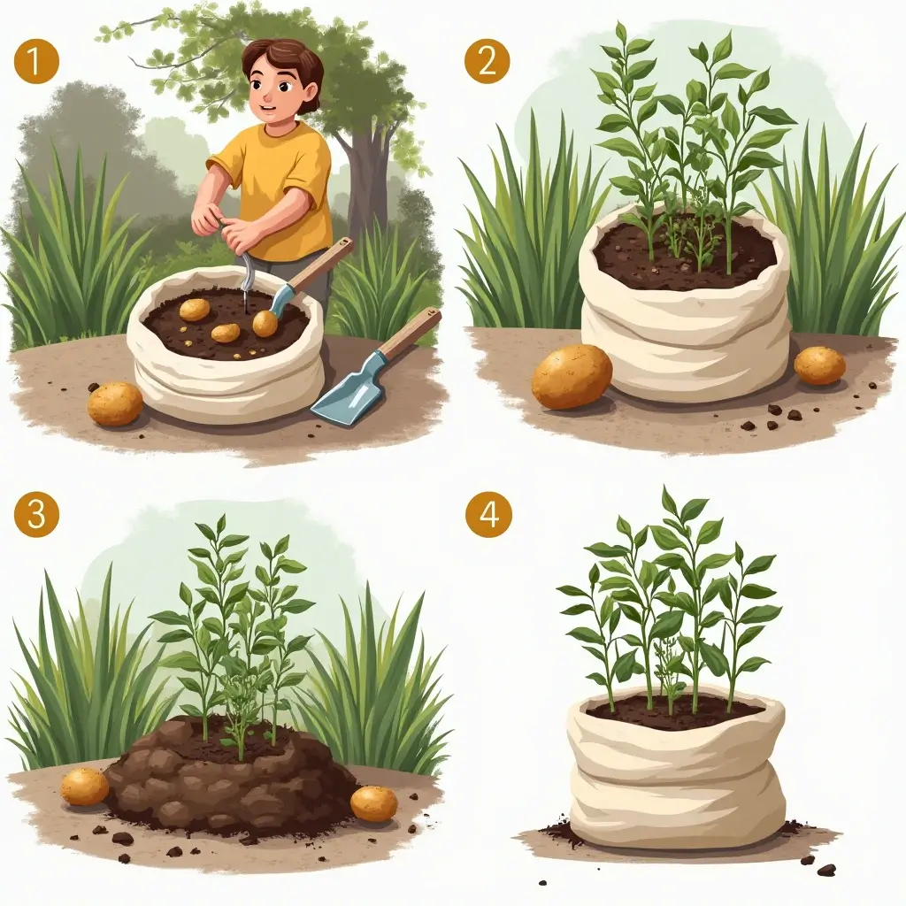 Tips for Successfully Planting Potatoes in Grow Bags