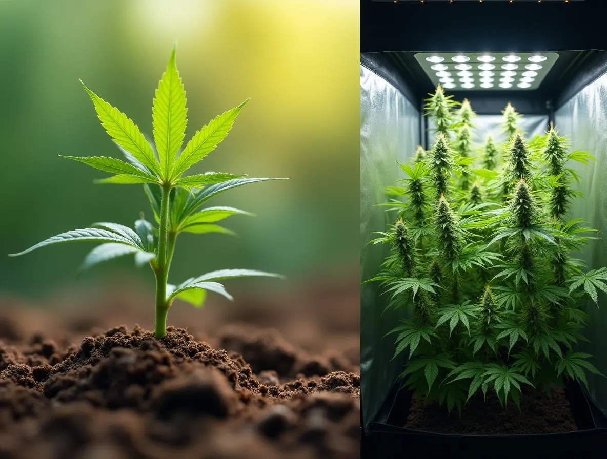 How to grow a weed plant from seedling