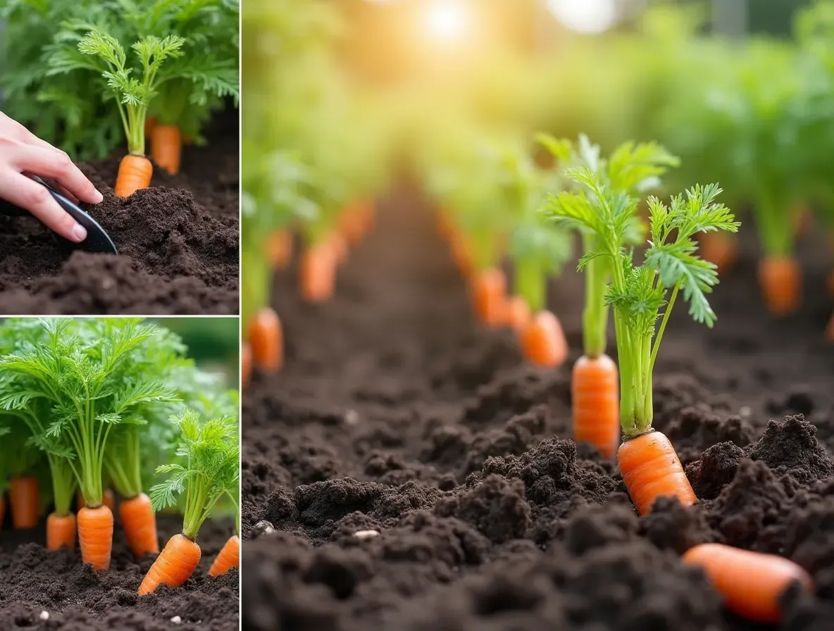how to plant carrots